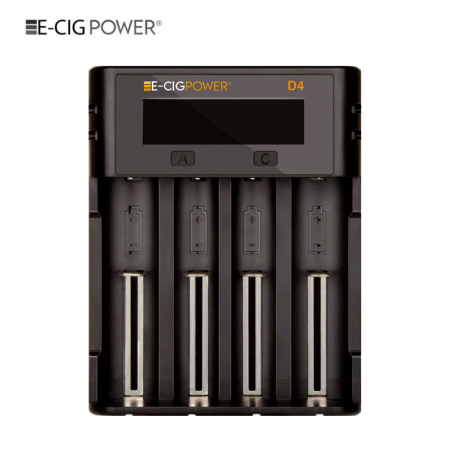 D4 Chargeur d'accus intelligent Micro USB avec écran LCD E Cig Power