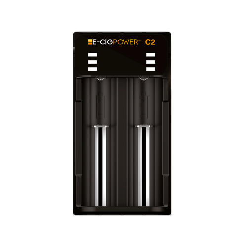 C2 Chargeur de batterie Li ion avec LED et Micro USB E Cig Power