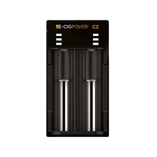 C2 Chargeur de batterie Li ion avec LED et Micro USB E Cig Power