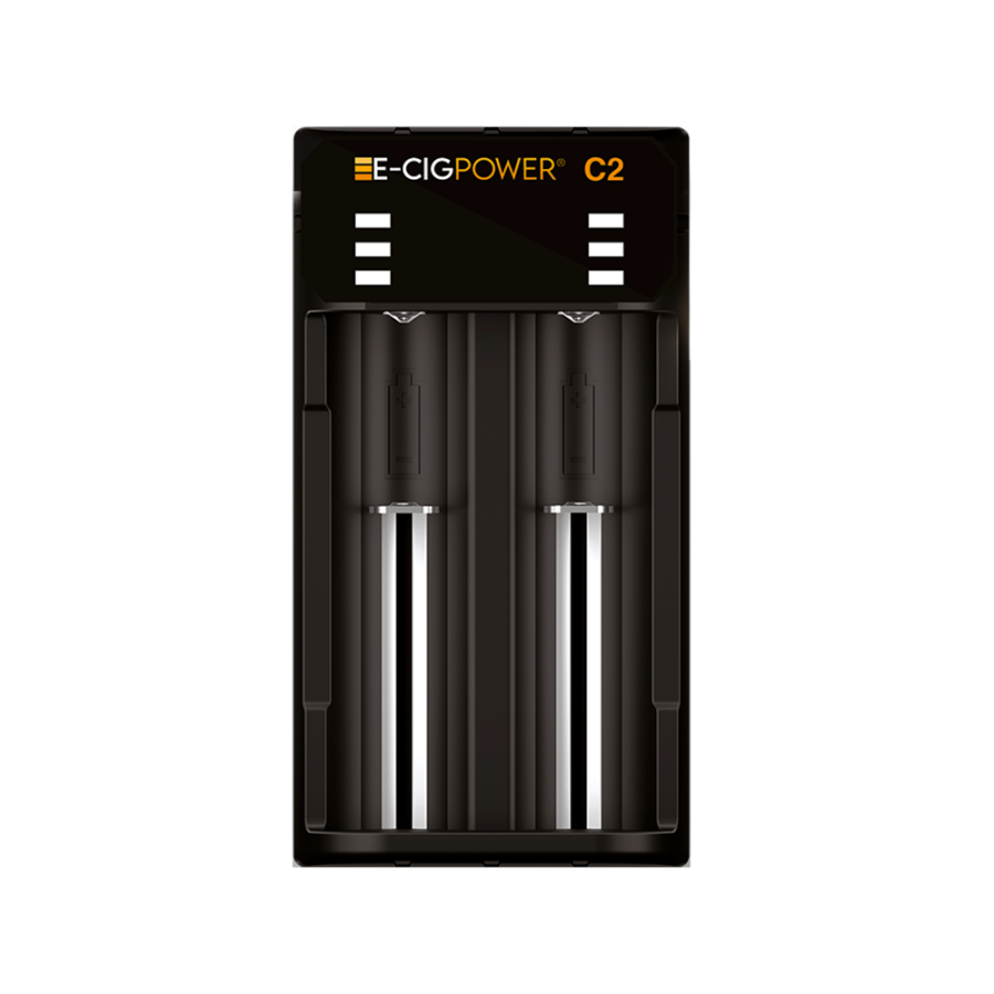 C2 Chargeur de batterie Li ion avec LED et Micro USB E Cig Power