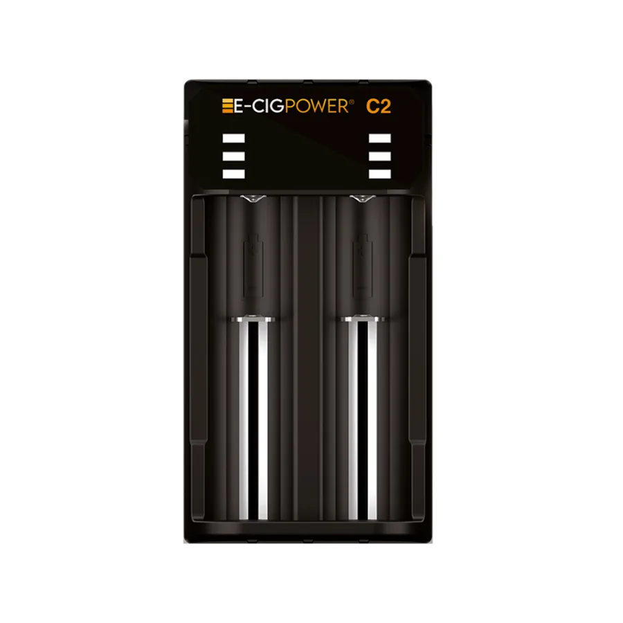 C2 Chargeur de batterie Li ion avec LED et Micro USB E Cig Power
