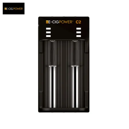 C2 Chargeur de batterie Li ion avec LED et Micro USB E Cig Power