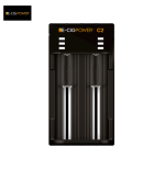 C2 Chargeur de batterie Li ion avec LED et Micro USB E Cig Power