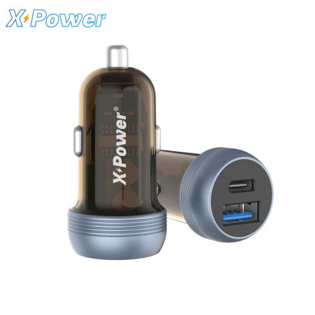 Chargeur voiture USB C et A VQC10 X Power