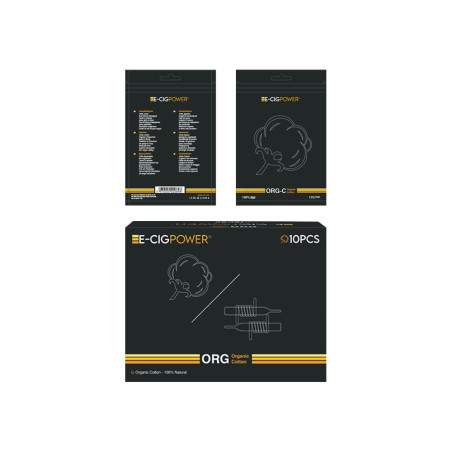E Cig Power ORG C Organic Cotton 17g