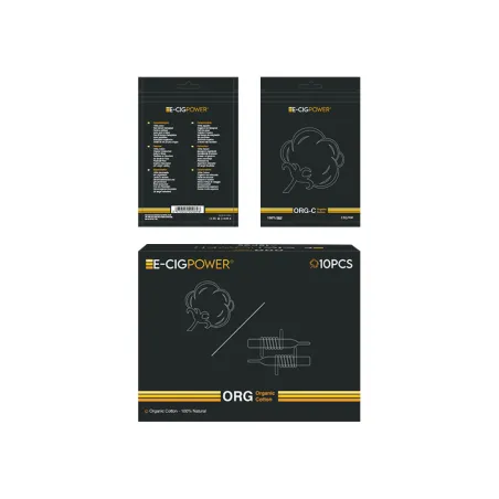 E Cig Power ORG C Organic Cotton 17g