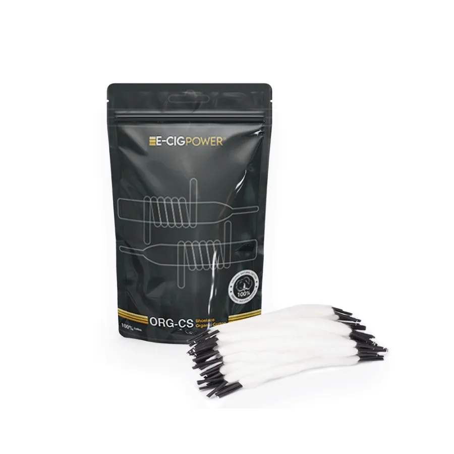 E Cig Power ORG CS Shoelace Organic Cotton