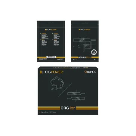 E Cig Power ORG CS Shoelace Organic Cotton