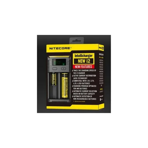 Chargeur New I2 Intellicharger Nitecore