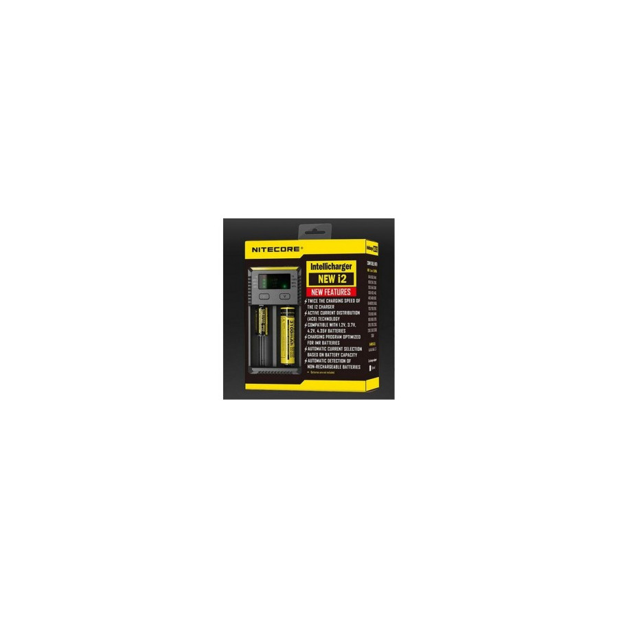 Chargeur New I2 Intellicharger Nitecore