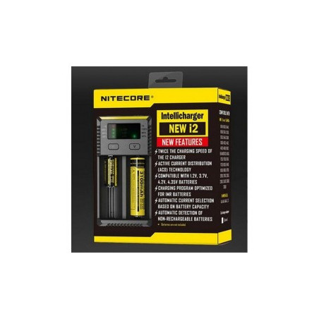 Chargeur New I2 Intellicharger Nitecore