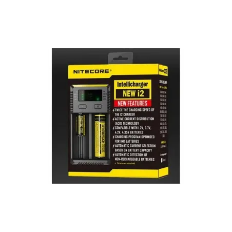 Chargeur New I2 Intellicharger Nitecore
