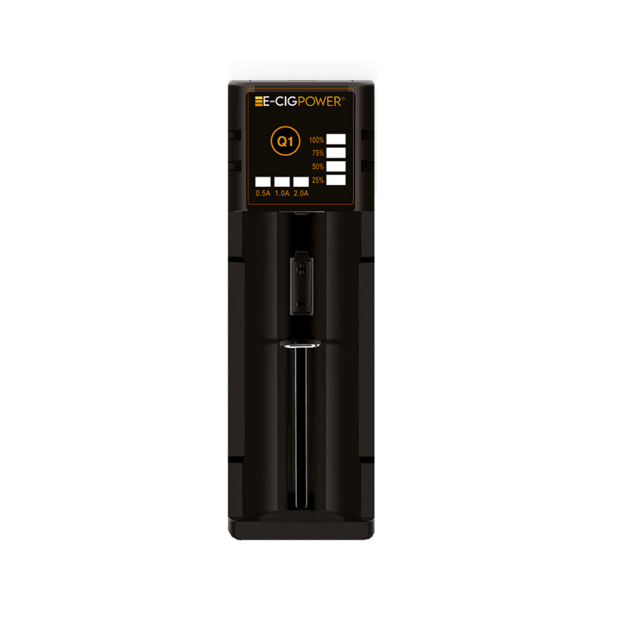 E Cig Power Q1 Micro USB LED Li on Battery Charger