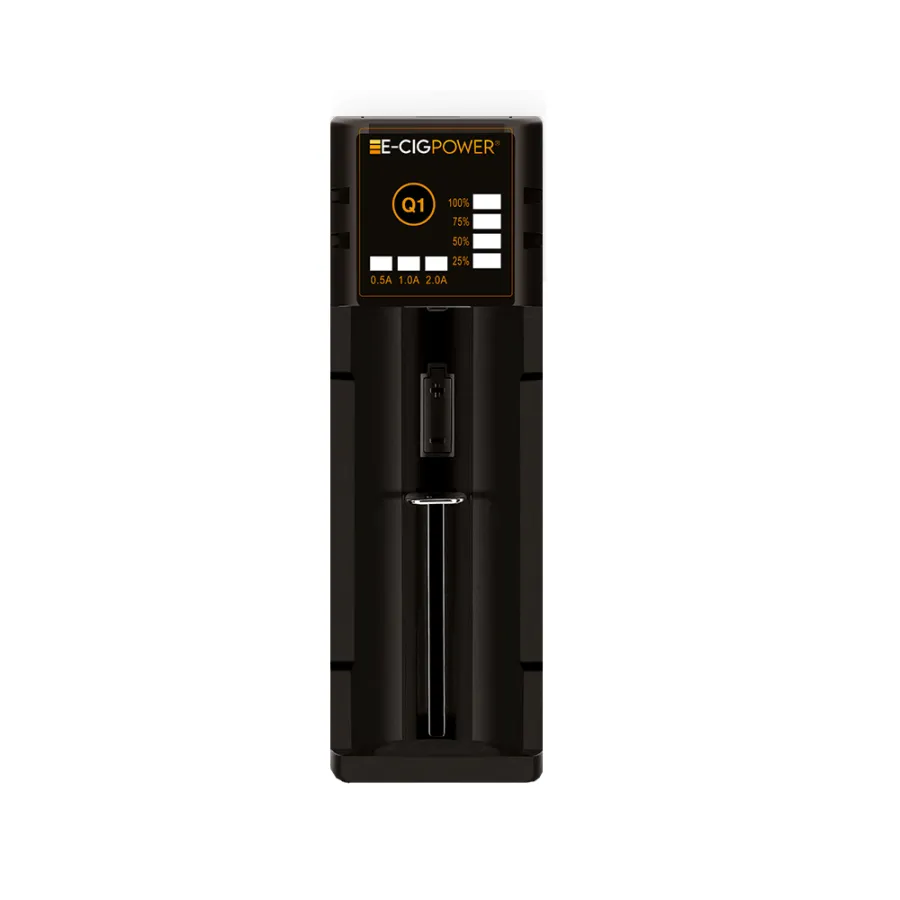 E Cig Power Q1 Micro USB LED Li on Battery Charger