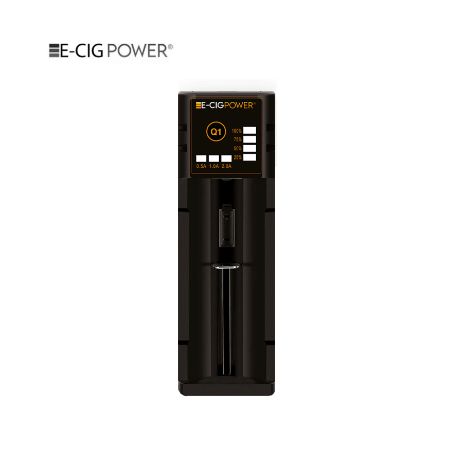 E Cig Power Q1 Micro USB LED Li on Battery Charger