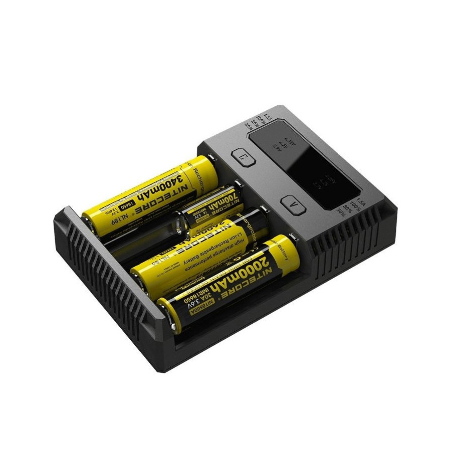 Chargeur New I4 Intellicharger Nitecore