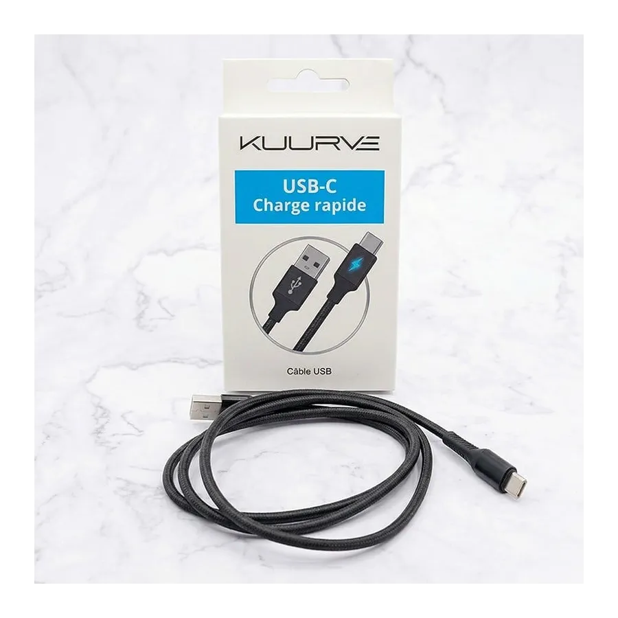 CÂBLE USB C KUURVE