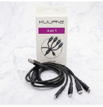 CÂBLE USB 4 EN 1 KUURVE