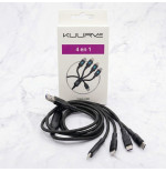 CÂBLE USB 4 EN 1 KUURVE