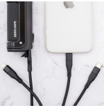 CÂBLE USB 4 EN 1 KUURVE
