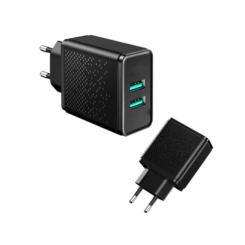 Chargeur Secteur 2 USB max 2.4A 5V