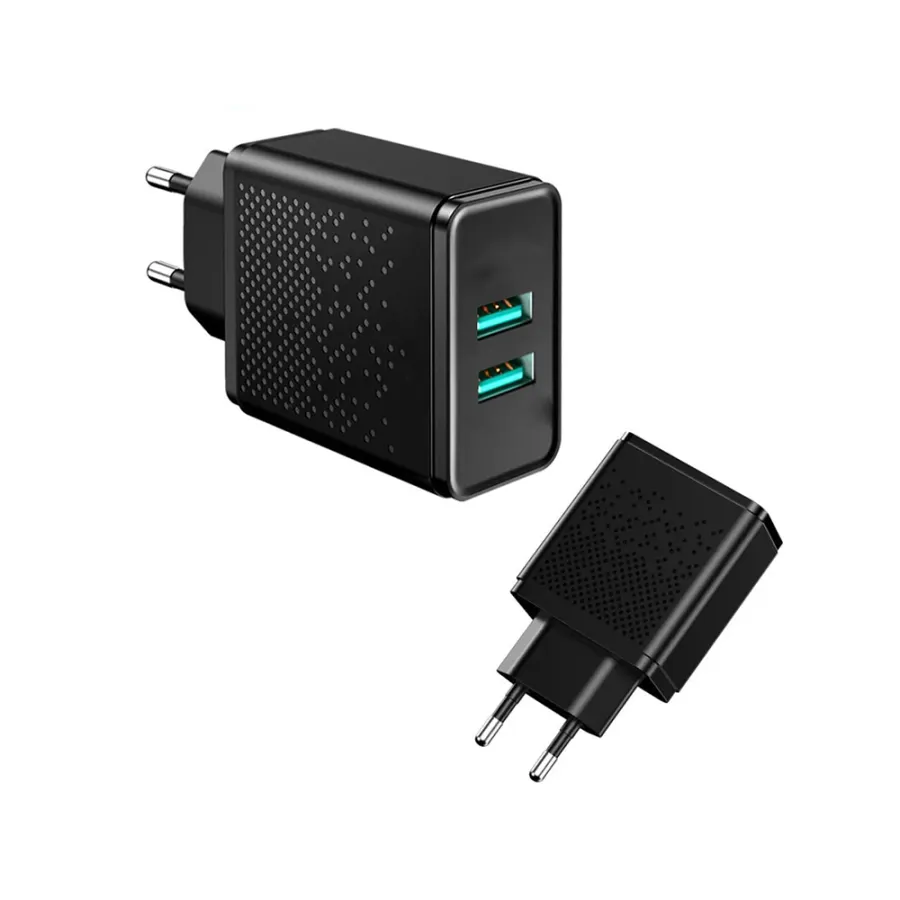 Chargeur Secteur 2 USB max 2.4A 5V