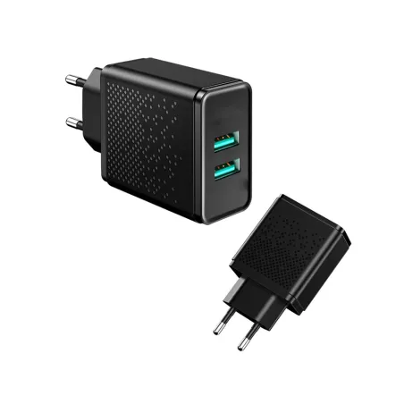 Chargeur Secteur 2 USB max 2.4A 5V