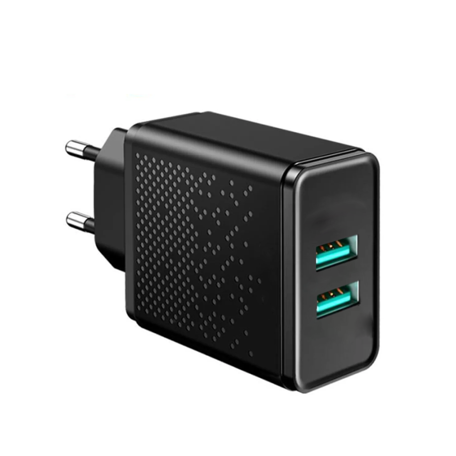 Chargeur Secteur 2 USB max 2.4A 5V
