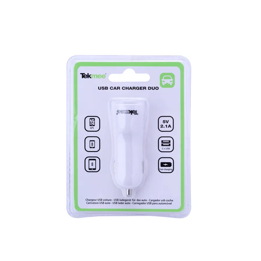 Prise Allume Cigare 2 ports USB 2A Tekmee