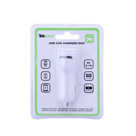 Prise Allume Cigare 2 ports USB 2A Tekmee