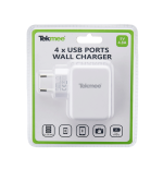 Prise Secteur 4 ports USB 4.8A Tekmee