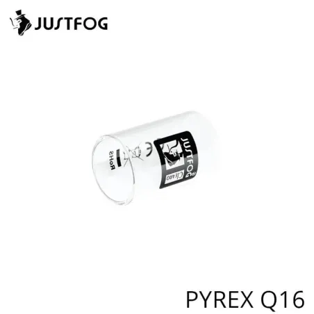 Tank en Pyrex pour Q16 de Justfog