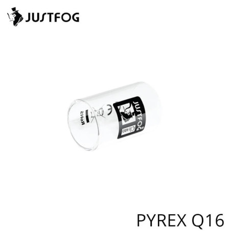 Tank en Pyrex pour Q16 de Justfog