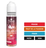 E-liquide Mission Passion de Le French Liquide, 50 ml, saveurs fraise, fruit de la passion et frais.