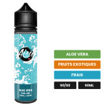 E-liquide Aloe Vera d'Aisu, 50 ml, saveurs aloe vera, fruits exotiques et frais.