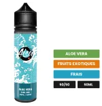 E-liquide Aloe Vera d'Aisu, 50 ml, saveurs aloe vera, fruits exotiques et frais.