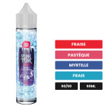 E-liquide Pastèque Fraise Myrtille de Punk Funk Hero, 50 ml, saveurs fraise, pastèque, myrtille et 1 autre.