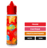 E-liquide Pamela de Swoke, 50 ml, saveurs fraise, pastèque et fruits exotiques.