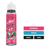 E-liquide Druginbus de Liquideo, 50 ml, saveurs bonbon et frais.
