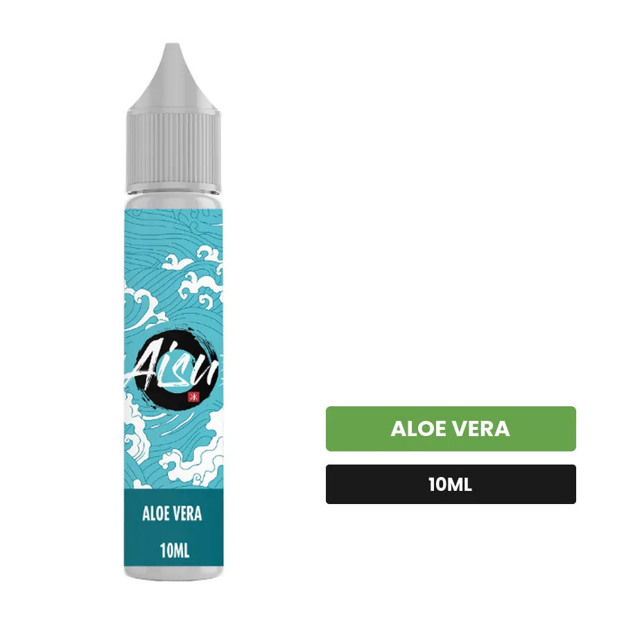 E-liquide Aloe Vera d'Aisu, 10 ml, saveur aloe vera.