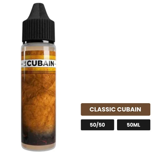 E-liquide Le Cubain d'Avap, 50 ml, saveur classic cubain.