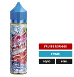 E-liquide Extra Fruits Rouges de Liquidarom, 50 ml, saveurs fruits rouges et frais.