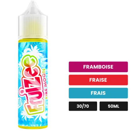 E-liquide Fire Moon d'Eliquid France, 50 ml, saveurs framboise, fraise et frais.