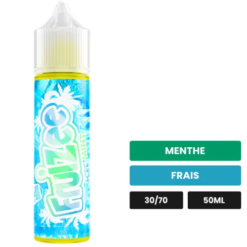 E-liquide Icee Mint d'Eliquid France, 50 ml, saveurs menthe et frais.