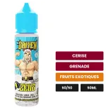 E-liquide Zeus de Swoke, 50 ml, saveurs cerise, grenade et fruits exotiques.