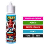 E-liquide Frozen Diablo de Swoke, 50 ml, saveurs fruit du dragon, pomme, fruits rouges et 1 autre.