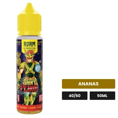 E-liquide Adam de Swoke, 50 ml, saveur ananas.