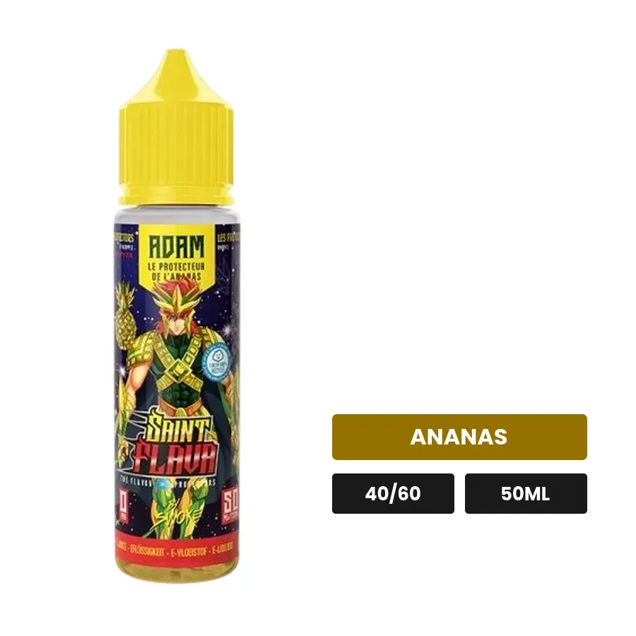 E-liquide Adam de Swoke, 50 ml, saveur ananas.