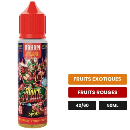 E-liquide Rakam de Swoke, 50 ml, saveurs fruits exotiques et fruits rouges.