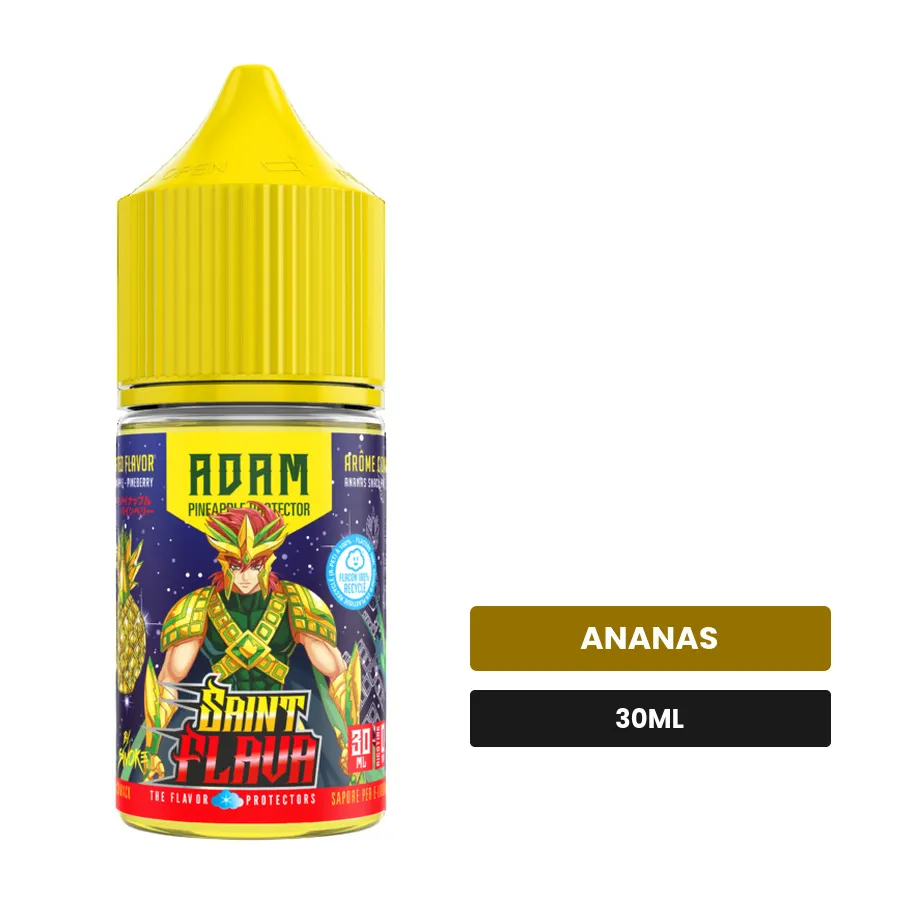 Arome concentre Adam de Swoke, 30 ml, saveur ananas.